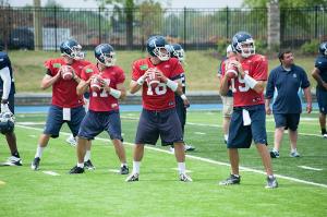 Argonauts quarterback Mitchell Gale (#16) 